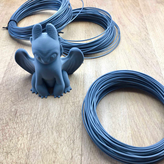 Fiberlogy HIPS Filament - Sample Size 20-50gm, Dissolvable 3D Printing Support Material - 1.75mm, Sample