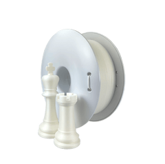 NEW Fiberlogy FIBERSATIN 3D Filament Sample Size 18-30g - Best MATTE Finish for Beautiful and Functional Prints 1.75mm, 0.85kg (1.87lbs)