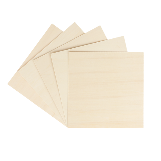 1.5mm Thick Basswood Sheet (5-Pack)